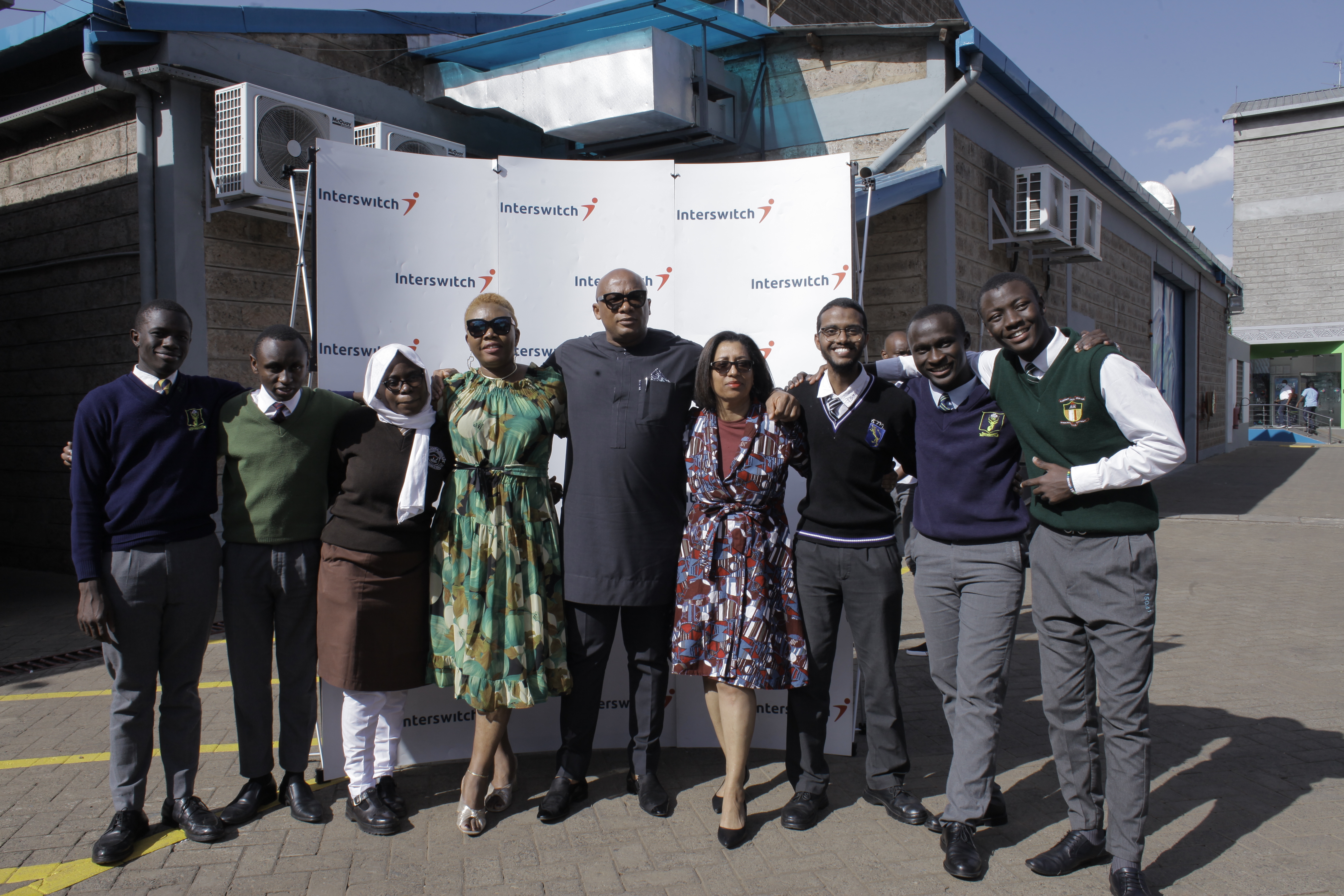 InterswitchSPAK Kenya finalists with Mitchell Elegbe, Cherry Eromosele and Romana Rajpul