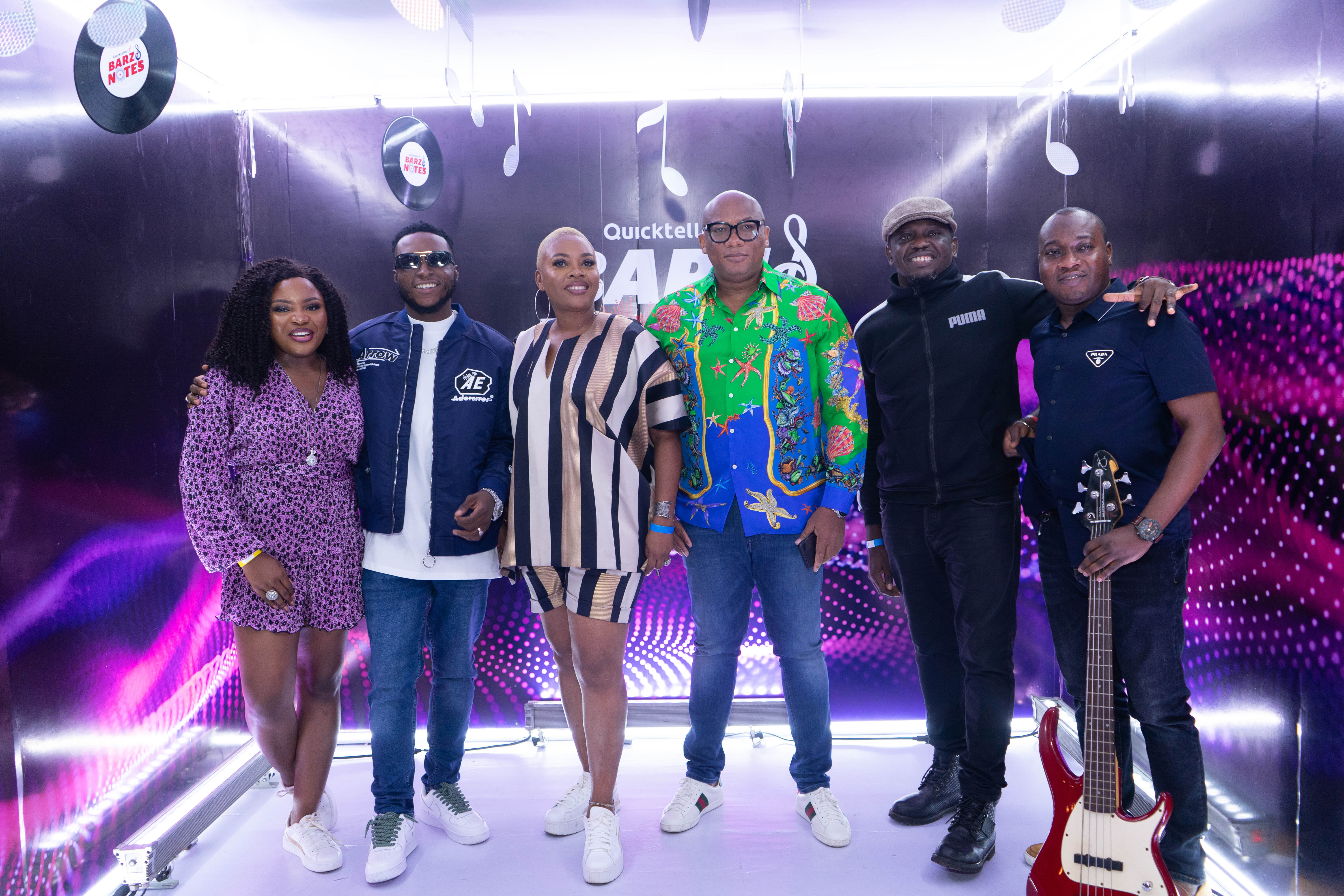 Quickteller Barz and Notes Celebrates Latest Artistes at Talent Unveiling Event.